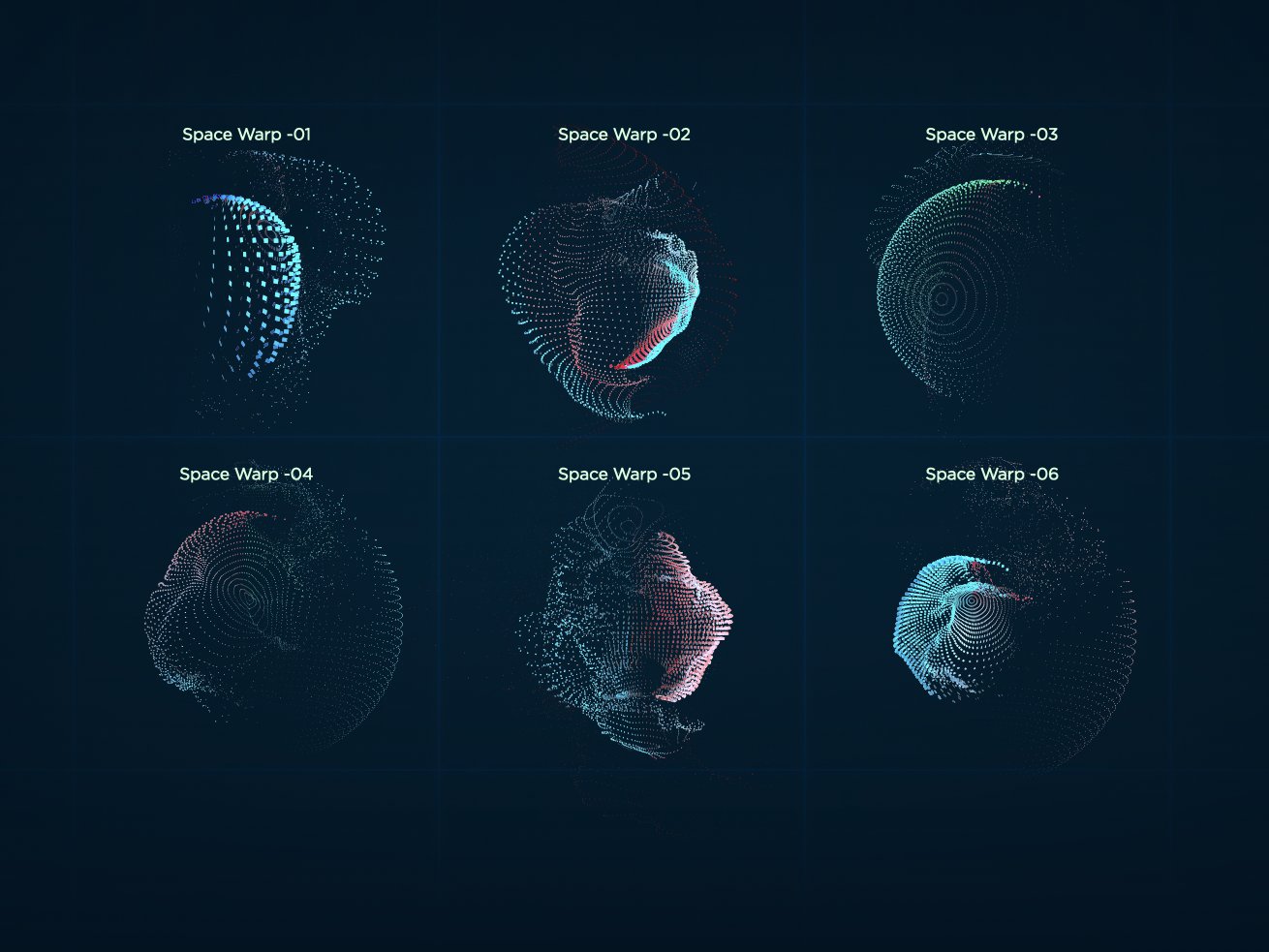 VYSN Labs space warp brand elements